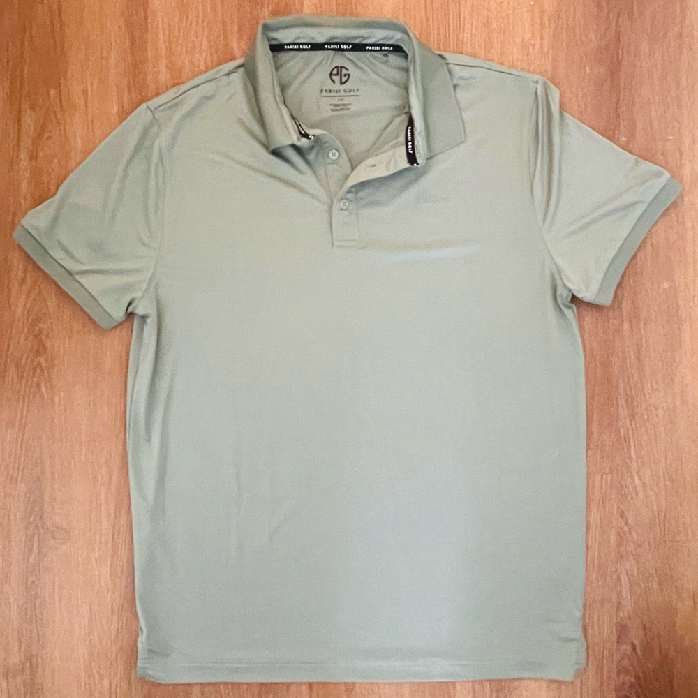 G/FORE Green Polo Shirt Athletic Casual Wear
